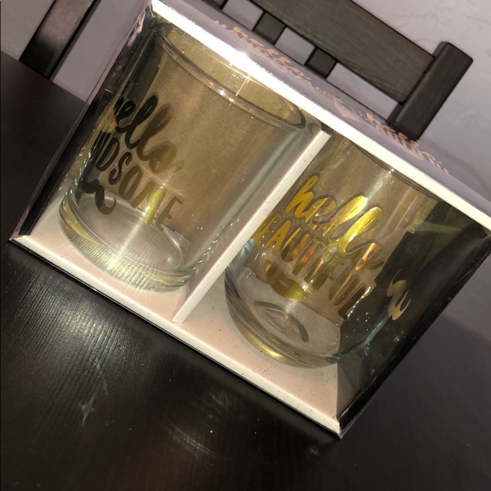 Hostess gift glasses